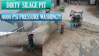 DIRTY SILAGE PIT VS 4000PSI PRESSURE WASHING,  HOW HAS OUR CALVES DONE SINCE GOING OUT TO GRASS ???