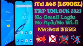 itel a48 frp bypass || itel A48 (L6006) Frp Bypass Simple Method 2023