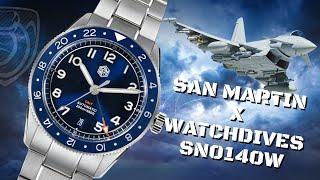 San Martin x Watchdives SN0140W Review