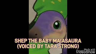 Dinosaur King Live Action 2045 Tara Strong as Shep the Baby Maiasaura