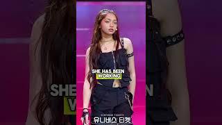 UNIS Gehlee Dangca remarkable transformation  #kpop #shorts #unis #gehlee #kpopidol