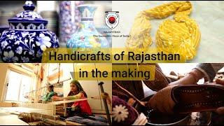 Handicrafts of Rajasthan in The making