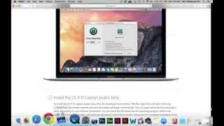 How to Download/ Install El Capitan OS X - Beta , Where to download from