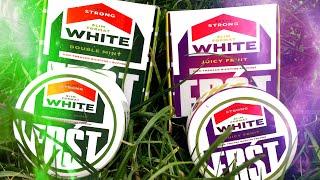Обзор на НОВЫЙ СНЮС FRST WHITE 2 НОВЫХ ВКУСА