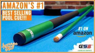 AMAZON'S #1 BEST SELLING POOL CUE!!! | Full GSE Fiberglass Graphite Cue Review!