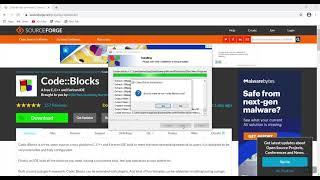 Installing Code::Blocks Integrated Development Environment for C++ and C Programming