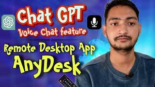 How to Use ChatGPT Voice Chat & AnyDesk for Remote PC Control – Full Guide!