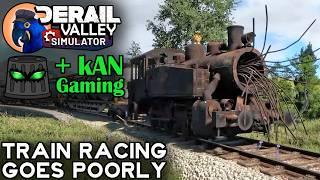 Multiplayer Train Race ends... poorly. | Derail Valley Ep. 49