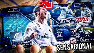 SAIU!! PES 2013 M0D 2023 (ATUALIZADO) COM CÂMERA e GRÁFICOS REALISTA PS4! GAMEPLAY, ANDROID!