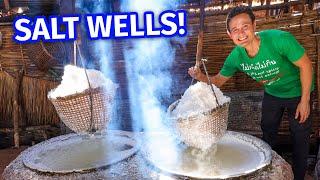 Visiting the Ancient Salt Wells + Khao Soi Noodles!! | Bo Kluea (บ่อเกลือ), Nan, Thailand