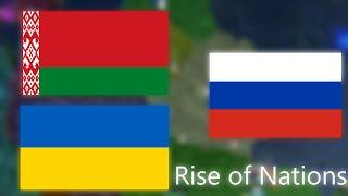 ROBLOX:Rise of Nations Belarus,Ukraine vs Russia