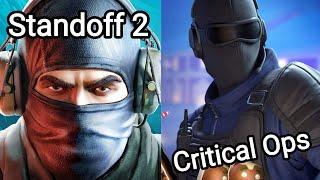 Что это такое? Какая игра лучше Critical Ops или Standoff 2?