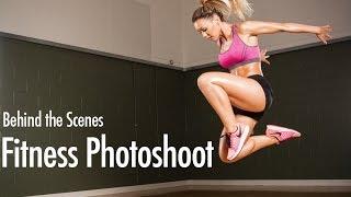 Emily Hackett BTA Fitness Photoshoot Behind the Scenes with Gareth Dix