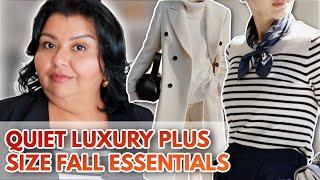 12 Plus Size Quiet Luxury Fall Wardrobe Essentials You'll Wear For Years