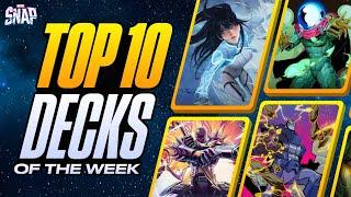 TOP 10 BEST DECKS IN MARVEL SNAP | Weekly Marvel Snap Meta Report #102