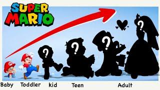 Super Mario Growing Up Compilation | Cartoon Wow