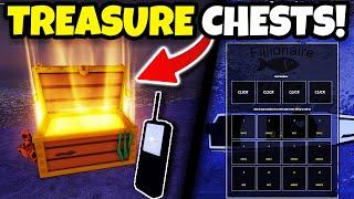 OPENING The NEW TREASURE CHESTS In FISCH Roblox!