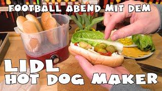 Footballabend: LIDL SILVERCREST® 2-in-1 Hotdog-Maker und Eierkocher