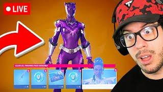 Unlocking ROYAL BLACK PANTHER in Fortnite! (Season 4)