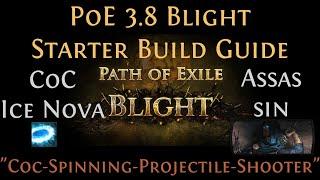 [PoE] [Guide] CoC Ice Nova Assassin 3.9 Metamorph #StarterBuild | CoC-Spinning! [play_like_jay]