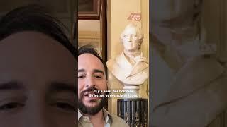 We show you the gallery of busts in the Senate!