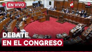 EN VIVO: Congreso debate proyectos de ley sobre seguridad ciudadana