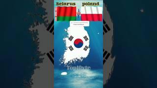 Who will other powerful countries support between Poland vs. Belarus? #shorts #short #countryballs
