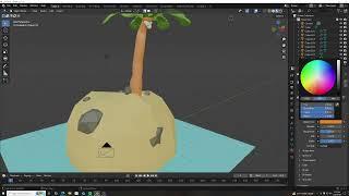 Blender Prompt EP.1- Lets Build a Low-Poly Island! **BEGINNER POV**