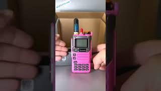 Walkie Talkie Modify | Rose Red Quansheng UV-K6 Handheld Radio #alafone #walkietalkie #hamradio