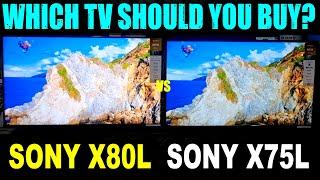 Sony X80L vs Sony X75L | Sony X75L TV Review | Sony X80L Review | New Sony Bravia TV 2023