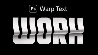 Warp Text With Split Warp | Photoshop Tutorial