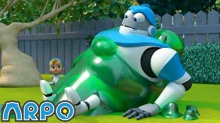 Limezilla Lives! + 60 Minutes of Arpo the Robot | Kids Cartoons | Playtime for kids