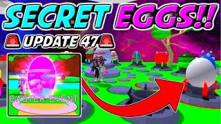 UPDATE 47 EASTER PORTAL OPENED!! NEW SECRET EGG PETS!! | Bubble Gum Simulator (Roblox)