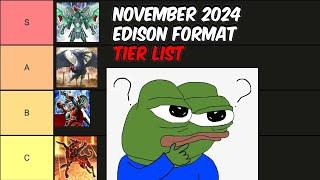 The Definitive Edison Format 2024 Tier List (November)