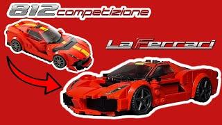 76914 Ferrari LaFerrari - Lego Speed Champions Alternative MOC Tutorial