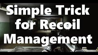 Simple Trick for Recoil Control Management in Escape From Tarkov