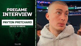 Payton Pritchard: Jayson Tatum Seems to Be in Good Spirits | Celtics vs Knicks Pregame