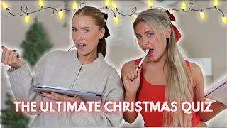 SISTER vs SISTER | The ULTIMATE Christmas Quiz!!