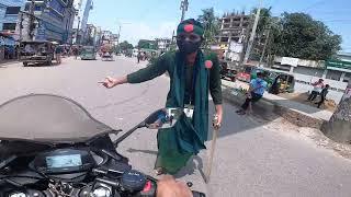 Student staffic BD Dhaka moto vlog Monir Life