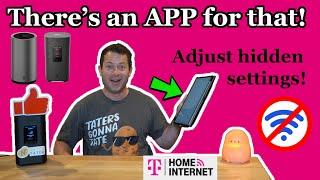  NEW APP!  Easily Adjust Hidden Settings, See More Details - T-Mobile Home Internet - HINT Control