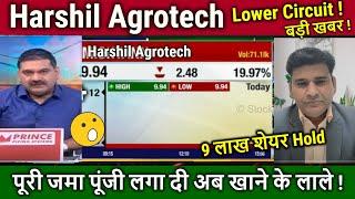 Harshil AgroTech share analysis,sell kaise kare ?/harshil agrotech share latest news,target 2025