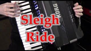 Korg FISA Accordion,  Sleigh Ride,  Dale Mathis