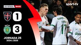 Resumo: Casa Pia  1-3 Sporting - Liga Portugal Betclic | sport tv