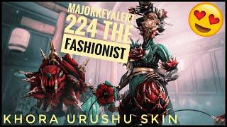 Warframe- Khora Urushu Skin Fashion Frame | MajorKeyAlert 224 the Fashionist