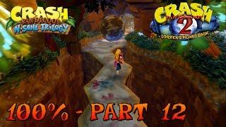 Crash Bandicoot 2 - N. Sane Trilogy - 100% Walkthrough, Part 12: Crash Crush (Gem)