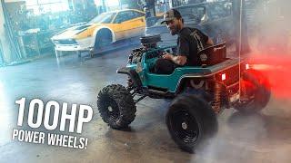 100HP 4x4 Long-Travel Power Wheels! Grind Hard Plumbing Co Visit & GFC Pop Up Meet!