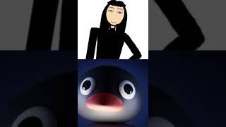 HAMDMD New Drawing vs HAMDMD Old Drawing | Pingu Noot Noot Meme #pingu #nootnootmeme #drawing #short