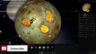 Jupiter's Moon Io - Unusual Collapsing Atmosphere - Universe Sandbox²