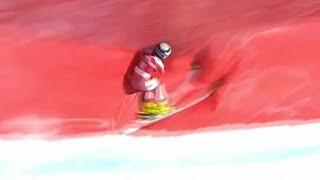 Nicole SCHMIDHOFER - CRASH - Downhill - Val d'Isere 2020