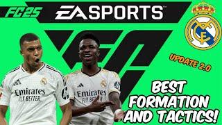 EA FC 25 - BEST REAL MADRID Formation, Tactics and Instructions